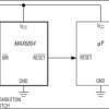 4-Pin, Low-Power µP Reset Circuits with Manual Reset