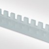 Edge protection profile, serrated edge, (W x H) 11.4 x 6.8 mm, PA, natural, 251-21609
