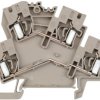 Multi level terminal block, spring balancer connection, 0.5-4.0 mm², 32 A, 8 kV, dark beige, 8670750000