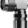 N plug 50 Ω, RG-58C/U, solder/clamp, angled, 100023971
