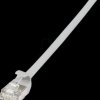 CQ9022S Patch cable, Cat.6a, U/FTP, gray, 0.5 m