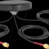 12676 LTE MIMO Dual Band WLAN Antenna 3 x SMA plug