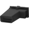 Insulating sleeve for 6.35 mm, 1 pole, PEI, black, 962569-1
