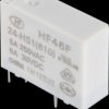 HF 46F (JZC-46F) Miniature HF power relay, 24 V, 1 NO 5 A