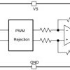 110V, 35A integrated-shunt high-precision current-sense amplifier with enhanced PWM rejection