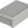 ABS enclosure, (L x W x H) 271 x 170 x 90 mm, light gray (RAL 7035), IP66, 96036335