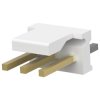 Socket header, 3 pole, pitch 3.96 mm, straight, natural, 3-644759-3