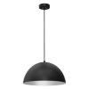 Lampa wisząca BETA BLACK/WHITE 1xE27 35cm MLP8954 Milagro