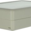 ABS enclosure, (L x W x H) 136 x 93.1 x 35.3 mm, white (RAL 9002), IP54, HYXL-B.7