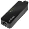 LogiLink UA0184A Network adapter 1000 MBit/s USB A USB 3.0 RJ45