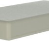 ABS enclosure, (L x W x H) 128 x 64 x 16.5 mm, white (RAL 9002), IP54, SR31.7