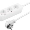 Listwa antyprzepiÄciowa 3 gniazda 1,5m biaĹa