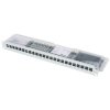 Telegärtner 100007013 Network patch panel 24 ports CAT 6A 1U Grey-white