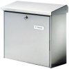 Burg Wächter 4190 COMFORT 3913 NI Letterbox Stainless Steel Silver Key