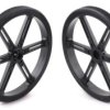 Pololu Wheel for Standard Servo Splines (25T, 5.8mm) - 90×10mm, Black, 2-Pack