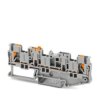 Blok zacisków na szynę DIN Phoenix Contact 1446168 poziomy: 1 PT Szary raster: 5.2 mm 40V 2.5mm² Wciskane