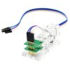 4 Pin Programmer I2C Module Test Tool PCB Terminal 1*4P Gold Plated Pogo Pins