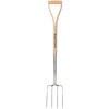 Kent & Stowe 70100712 Stainless Steel Garden Life Digging Fork, FSC®