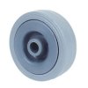 Kółko do wózka, Lite, Thermoplastic Rubber, Szary, obc.: 12kg, śred.: 30mm, szer.: 14mm