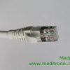 Patchcord S/FTP (SSTP) LSZH miedziany kat.6A (klasa EA) linka szary dł.0,5m kab