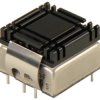 DC/DC converter heatsink, (L x W x H) 31 x 24.2 x 16.5 mm, 15.8 K/W, black anodized, THN-HS1