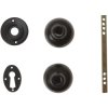 Yale Locks P405 Rim Knob Black Finish