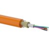 Kabel światłowodowy OS2 zewnętrzny DAC do układania w ziemi, pomarańczowy SM 4J 9/125 G652D Fca PE ALANTEC /bębnowy/