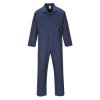 Coverall Navy Zip Fronted, Action back a