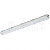 Oprawa sufitowa hermetyczna pusta na 2x T8 LED, G13, AC220-240V, IP65, ABS/PS, szara HELIOS 236 BIS