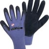 Rękawice robocze Leipold Doehle ECO LATEX FOAM 14901-7, Rozmiar rękawic: 7, S, niebieski, czarny