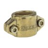 GARDENA 07210-20 Brass Pipe Clamp for Secure Hose Mounting 20 mm Dia