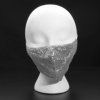 Adafruit Silver Sequined Fashion Mask