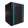 Szafa Rack Montowana Na Ścianie Extralink 15U 600X600 Czarna