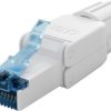 Cat 6A Złącze Rj45 Do Montażu Bez Użycia Narzędzi, Niekranowane Utp