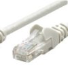 Kabel krosowy Intellinet Cat6, nieekranowany, U / UTP, wtyk RJ-45 / wtyk RJ-45, 7,5 m, szary