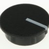 Nakładka pokrętła potencjometru średnica: 15.5mm Nylon Czarny Sifam