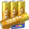 Baterie AA Varta Longlife 04106101354, 1.5 V, alkaliczno-manganowe, 4 szt.