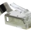 Złącze RJ45, J00026A Złącze RJ45 Męski Kabel Telegartner STP, proste 8-żyłowe 1