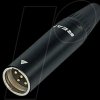 RT3MC-B TINY xlr cable connector, 3-pin