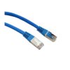Patchcord STP kat.5e 1m (niebieski)