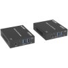 SpeaKa Professional SP-13472864 7+1 Port KVM Extender over CAT6a Cable Black