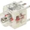 Element Stykowy Styki: Nc X2 Ip00 3Mm Bzloo_Au