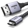 Kabel HDMI - MiniHDMI 2.1 1m UHD 8K UGREEN HD163