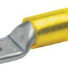 Insulated tube cable lug, 70 mm², 6.5 mm, M6, yellow, 607R6
