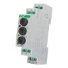 Trójfazowa lampka kontrolna z zabezpieczeniem LK-BZ-3 K 3x230 V+N 3-kolorowa F&F LK-BZ-3K