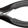 Szczypce czołowe Knipex 64 12 115 ESD, 115 mm, 56 HRC, dla elektroników i mechaników