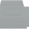 End/Intermediate plate for terminal block, 280-303