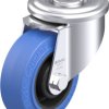 Blickle 674952 LER-POEV 80R-SB Rolka obrotowa z blachy stalowej Średnica koła: 80 mm Maksymalne obciążenie: 140 kg 1 szt
