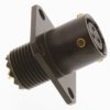 Złącze 3-pinowe Żeński Amphenol Limited Męski Montaż na kołnierzu MIL-DTL-26482 rozmiar 8