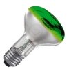 Kolor. R80 60W zielony Philips 6534 E27 230V Żarówka kolorowa zwierciadlana zielona
